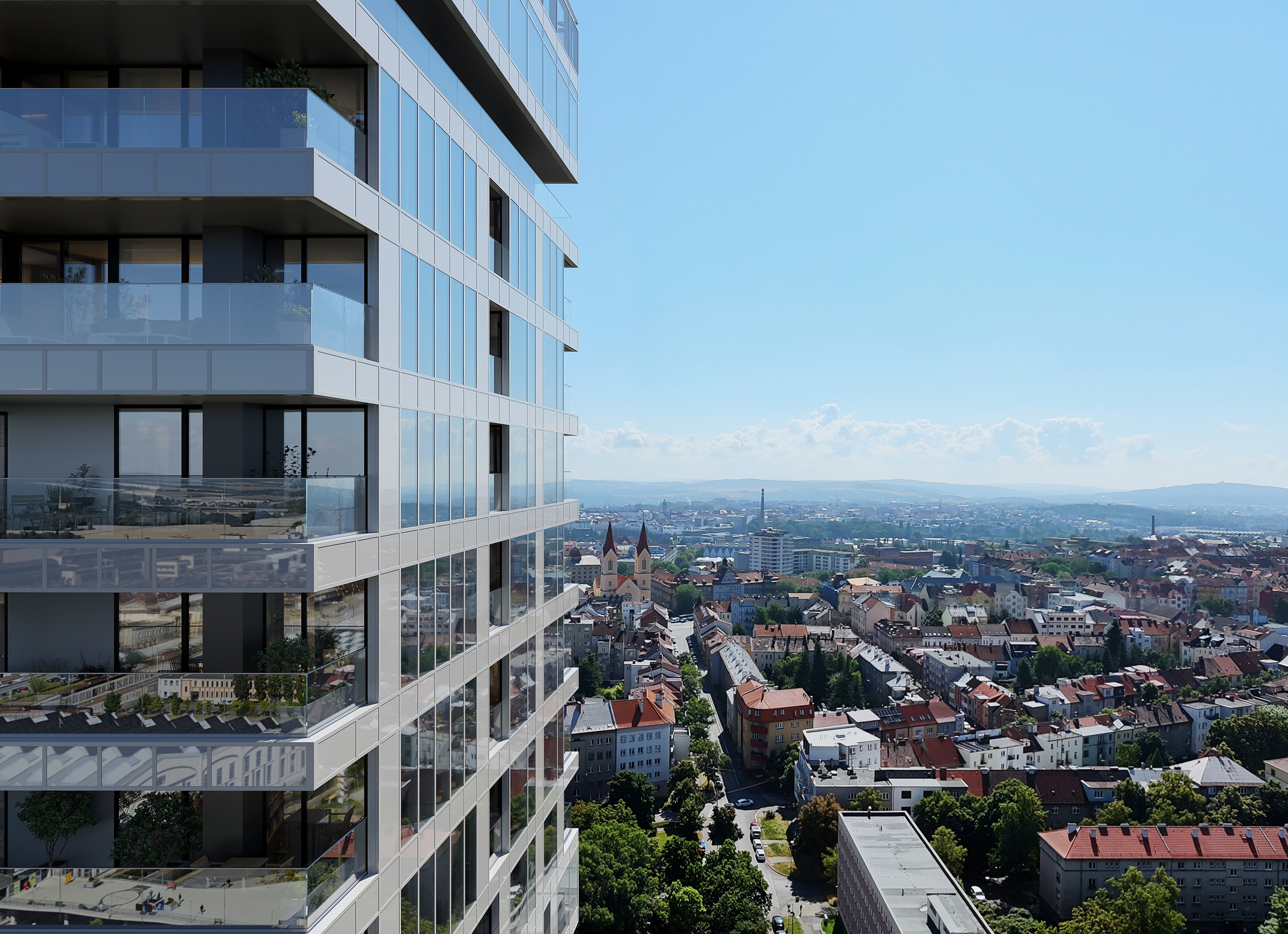 Sisters Tower – pohled 1